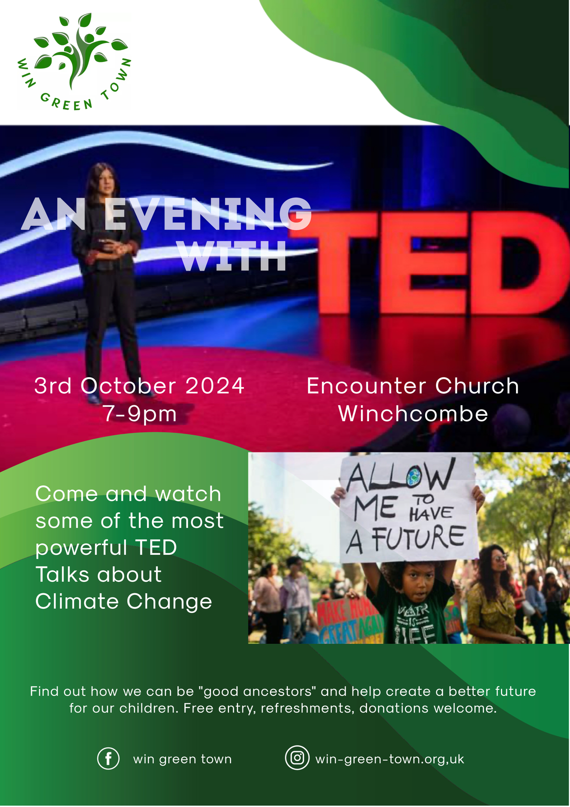 TED talks poster