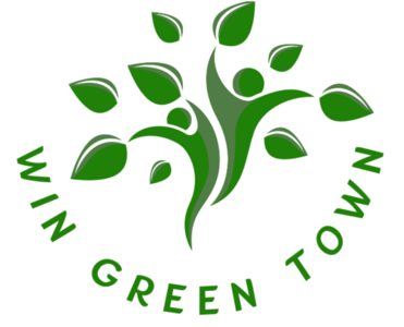 win-green-town logo